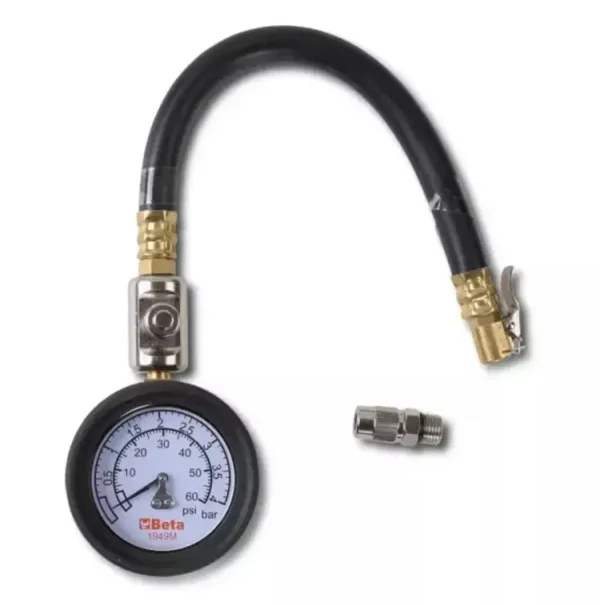 Misuratore di pressione per pneumatici manometro gomme auto Beta utensili 1949M