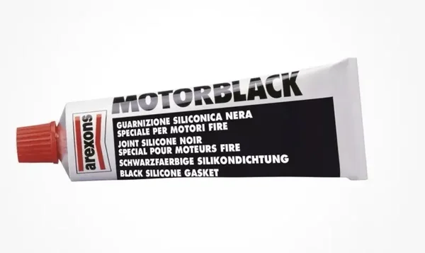0094 AREXONS MOTORBLACK MOTORSIL PASTA GUARNIZIONE SILICONICA NERA X MOTORI 60gr