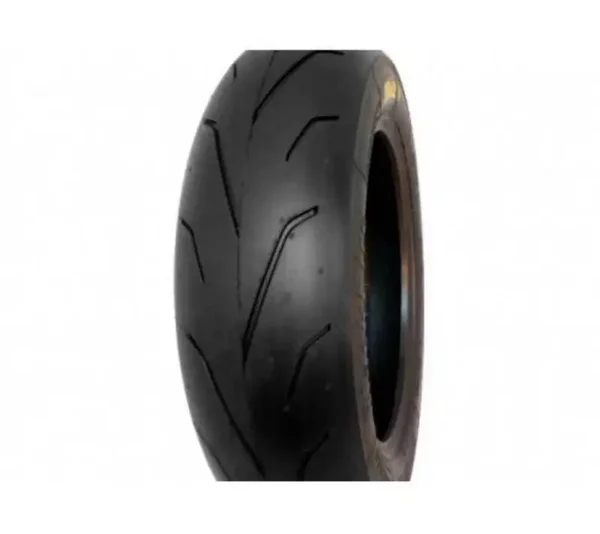 ""PNEUMATICO RADIALE PMT POSTERIORE 120/80 R12"" SOFT SEMI-SLICK BLACKFIRE"