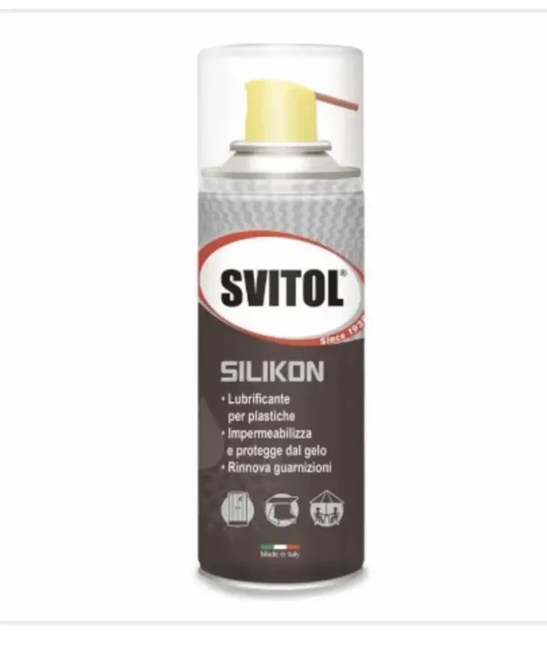 Svitol Silicone Lubrificante gomma plastica serratura 200ml Easy silikon Arexons