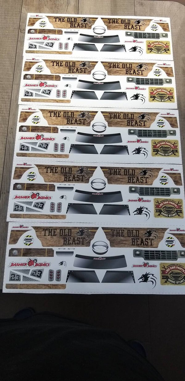 Granite vorteks Decals The Old beast