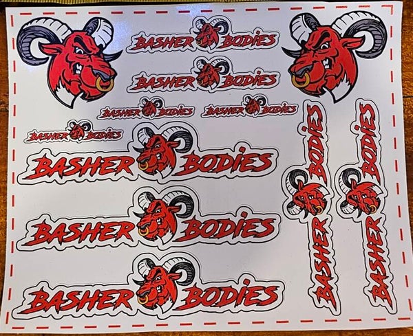 Basherbodies logo sheet
