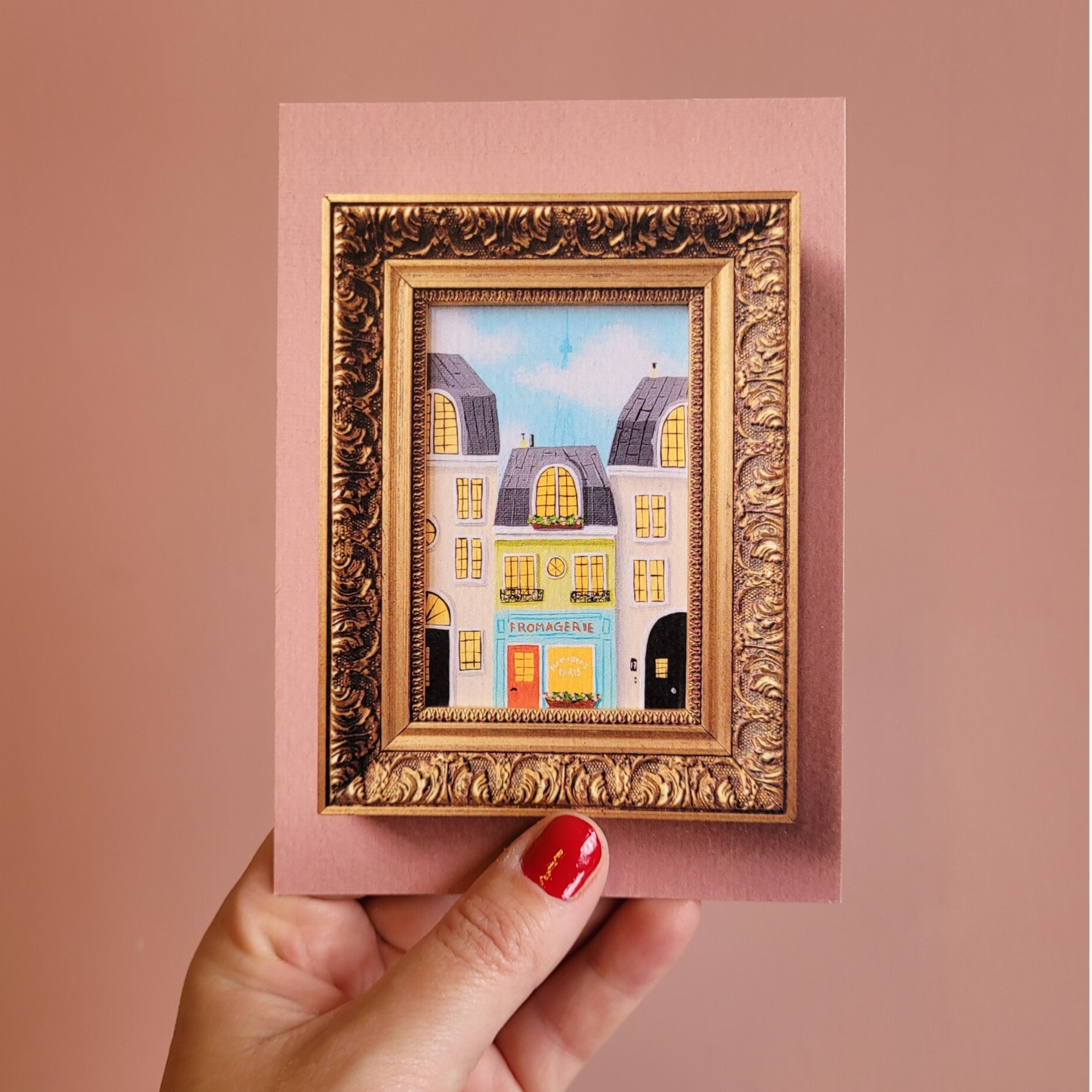 Kaart fromagerie