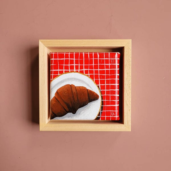 À table (rood en créme).