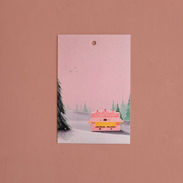 Cadeaukaartje oliebollenkraam