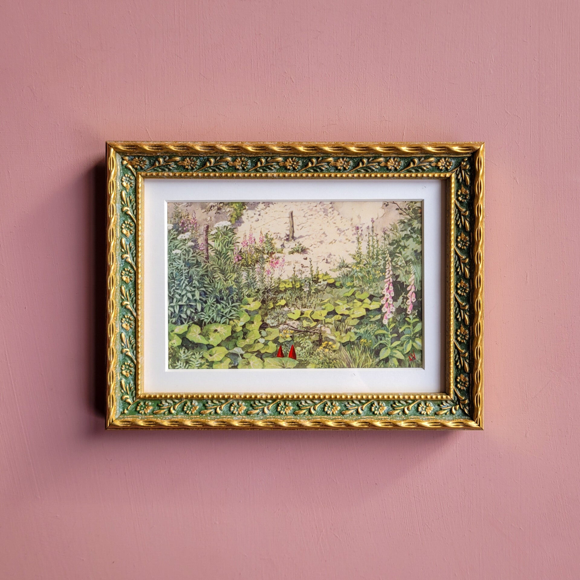 Kabouters gaan wat bloemen plukken