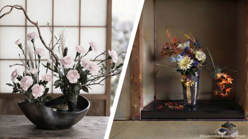 Souls_On_Rainbows Ikebana Sogetsu Jouwweb