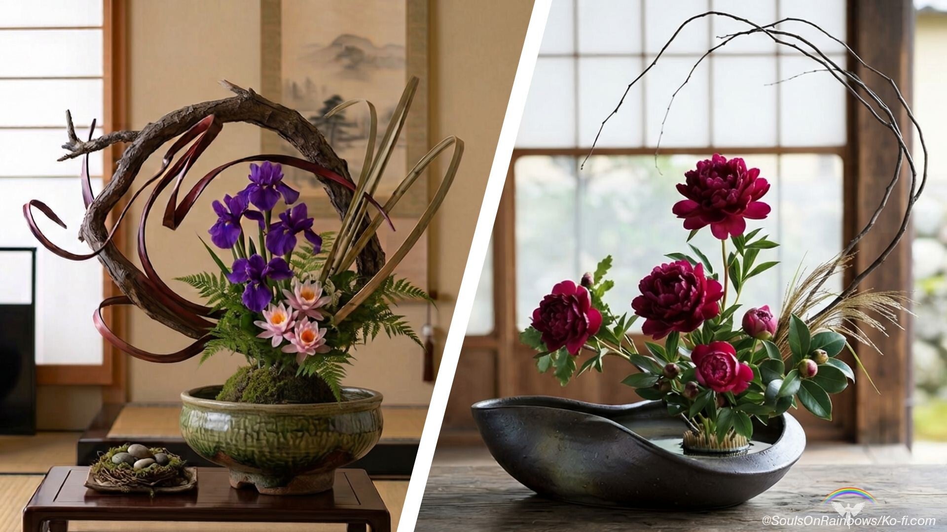 Souls_On_Rainbows Ikebana Sogetsu Jouwweb