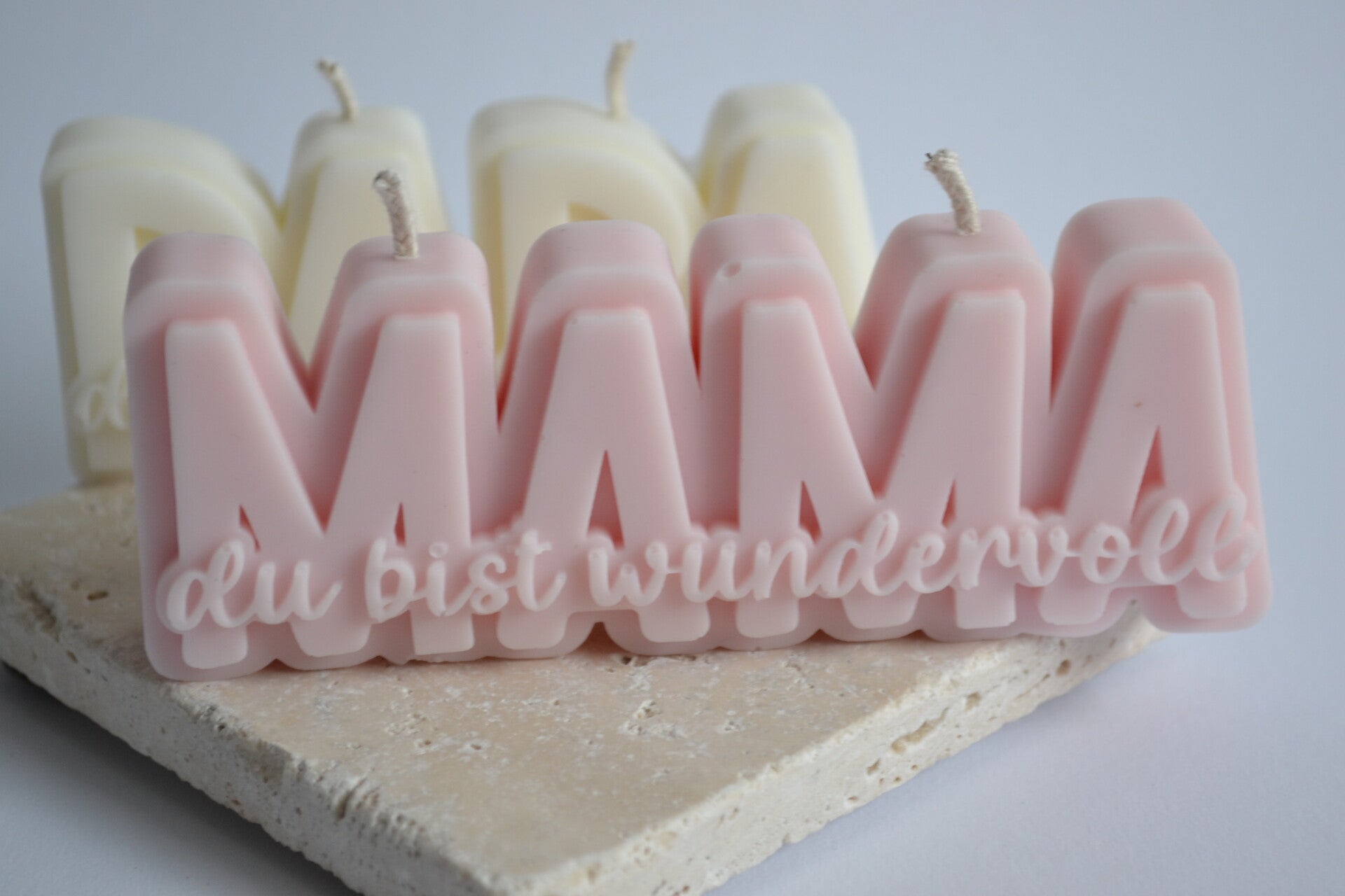 Kerze MAMA -Du bist wundervoll-