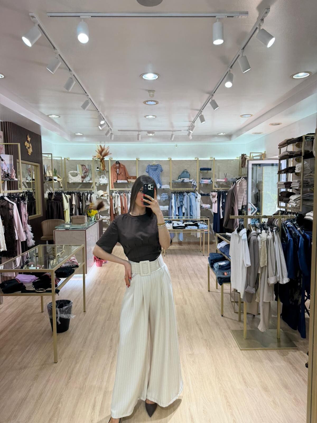 Pantalone gessato