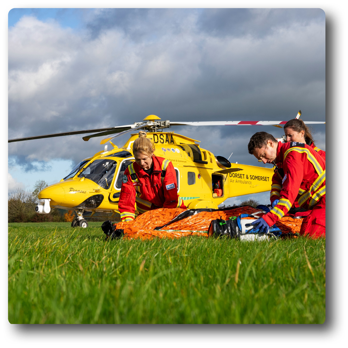 Air Ambulance Helicopter
