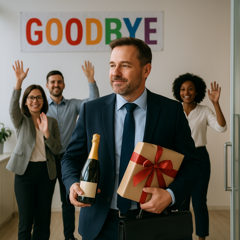 Leader or owner leaving 