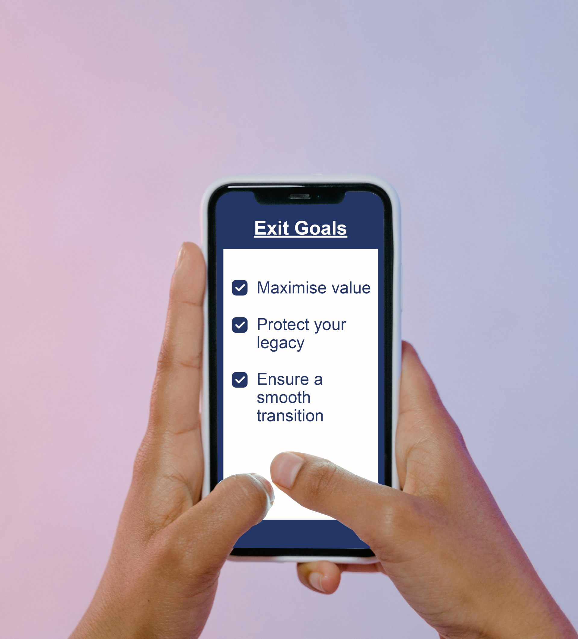 Exit Strategy & Succession Planning Goals