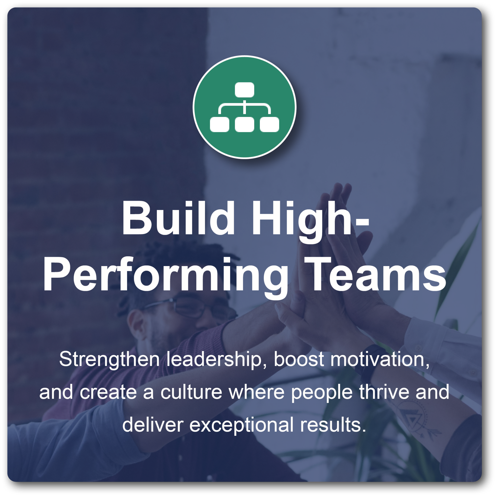 Creating a positive culture and set of team values