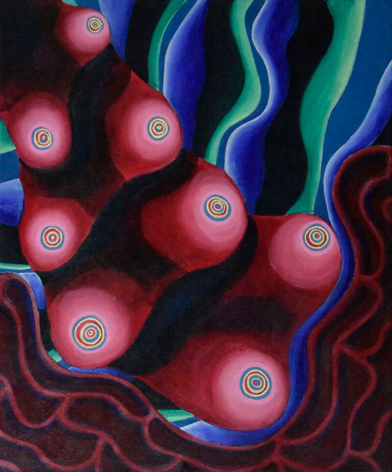 Distration  [50 cm x 60 cm]