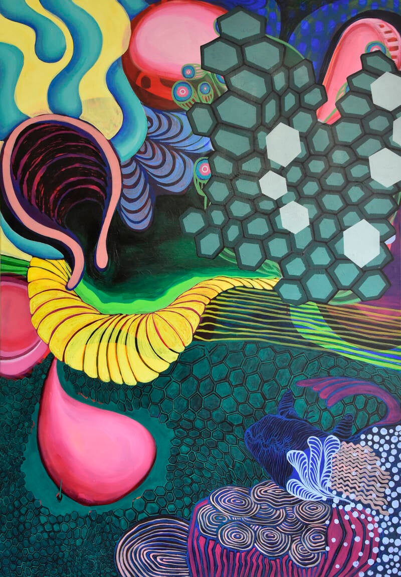 Het Verlangen naar de Honingbij [175 cm x 125 cm]