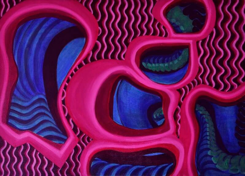 The big television bubble [50 cm x 70 cm]