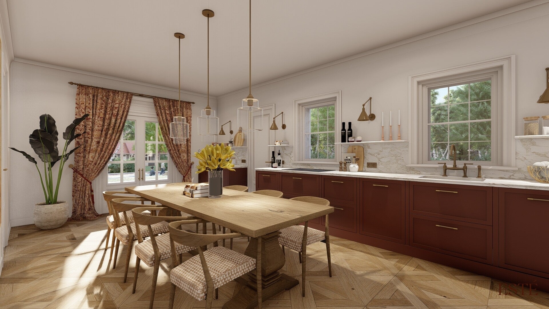 High-end maatwerk keuken met verfijnde details en elegante afwerking