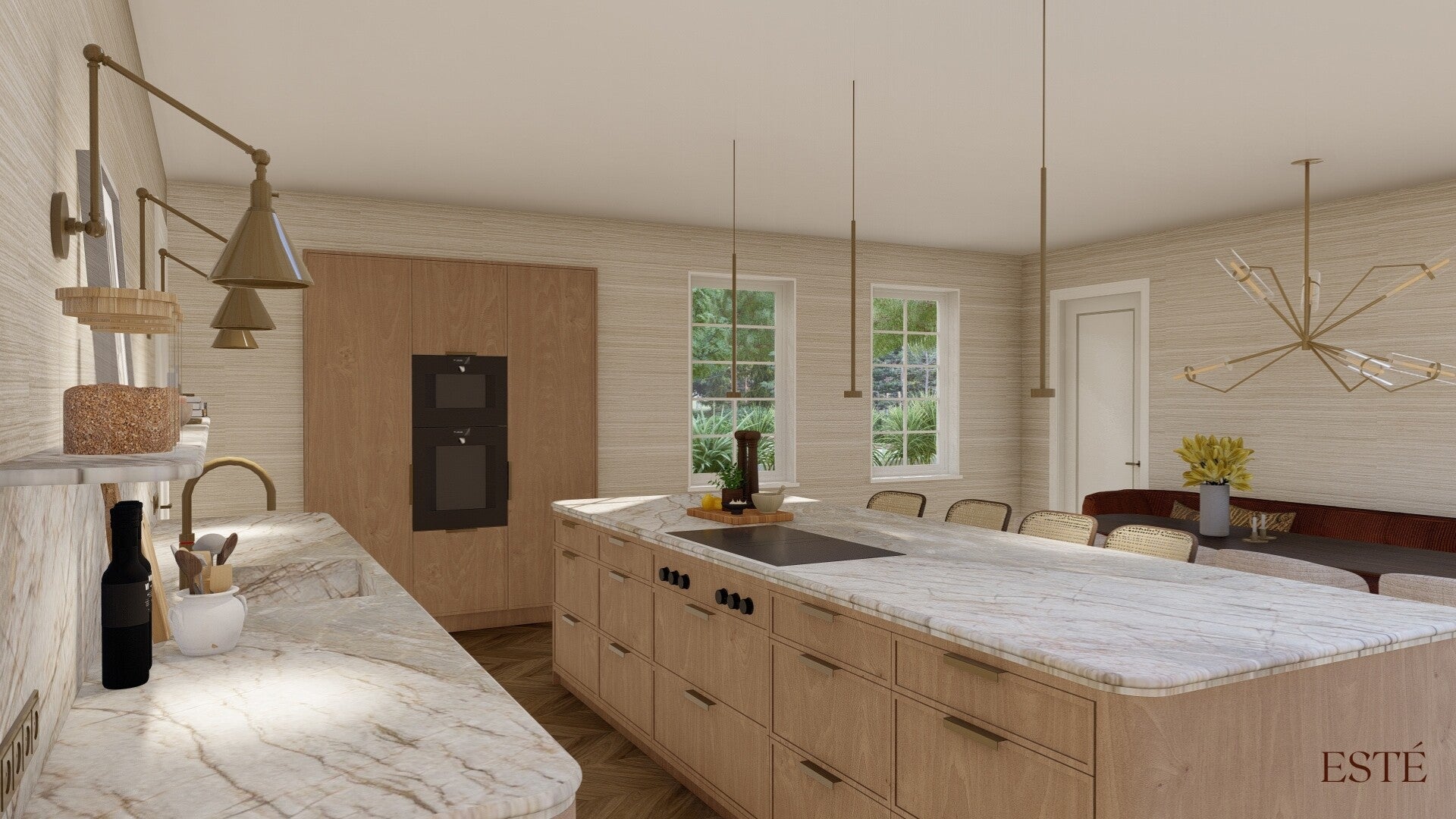 Keuken ontwerp voor een leefkeuken in Amsterdam