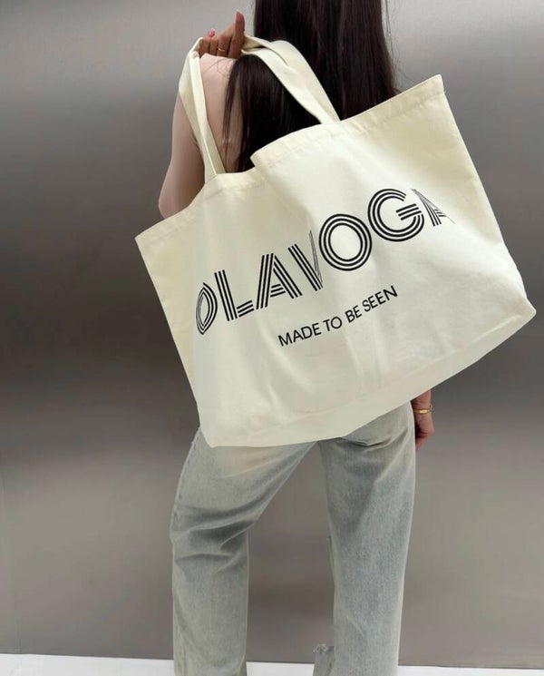 TORBA SHOPPERKA OLAVOGA CUTO ECRU