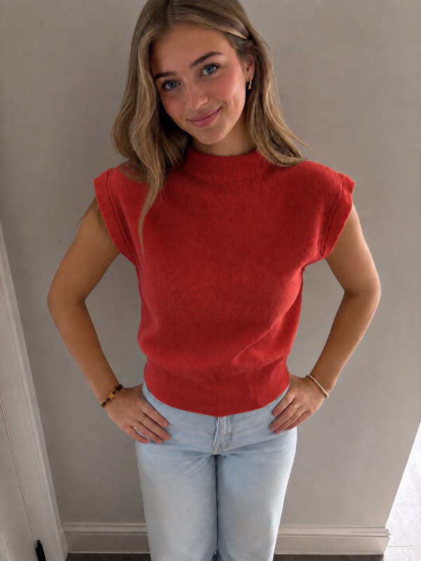 Solea top terracota