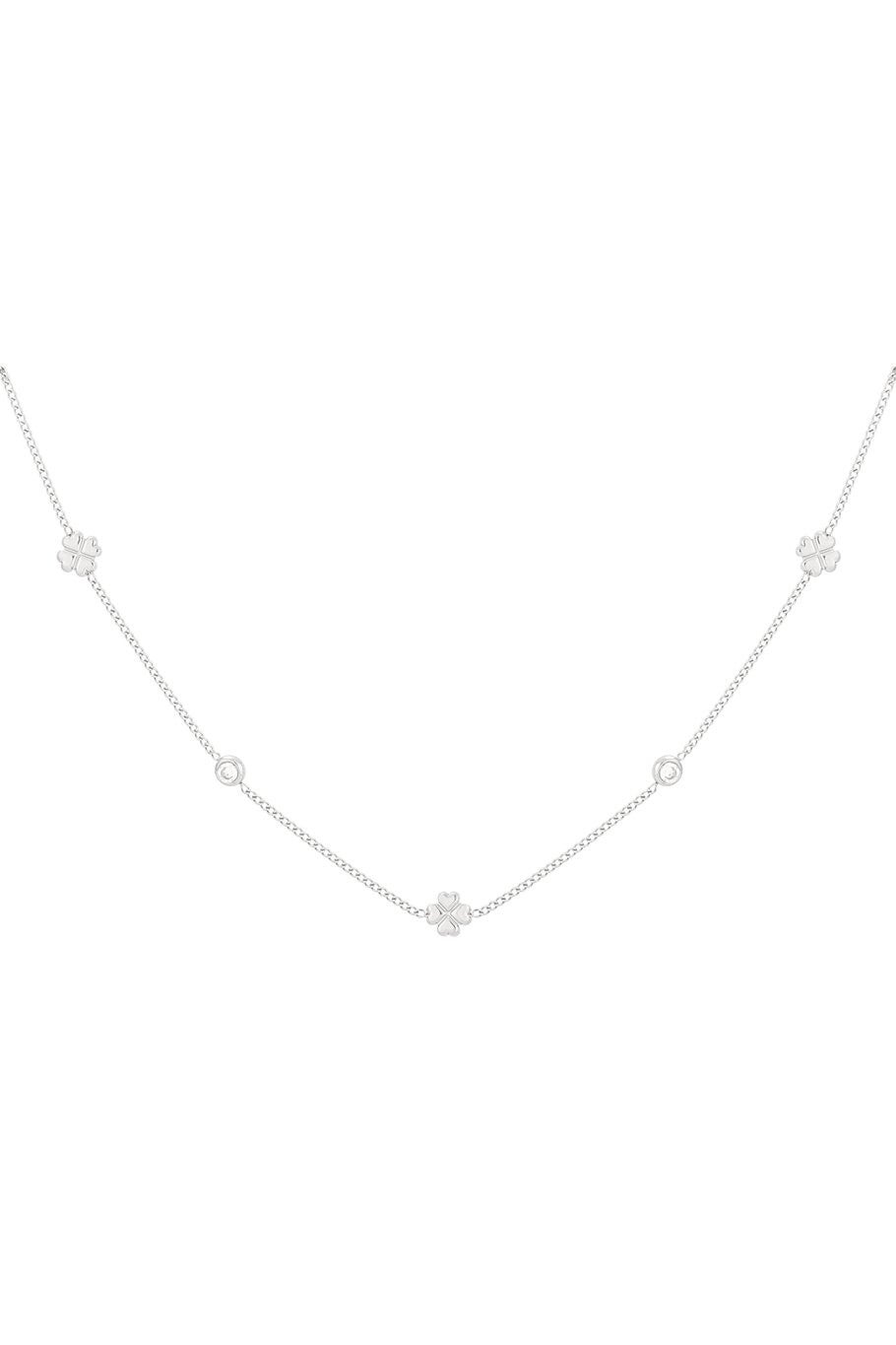 Gleaming luck ketting (zilver)