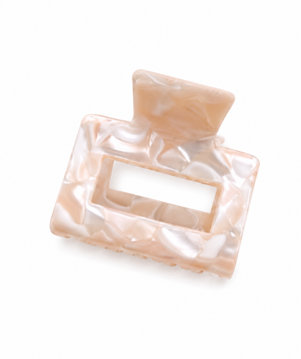 Cubi Marble haarklem perzikbeige