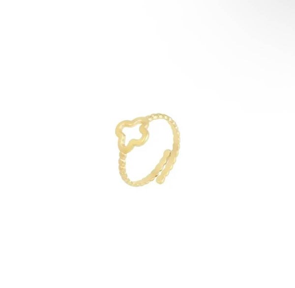Klaver ring (goud)