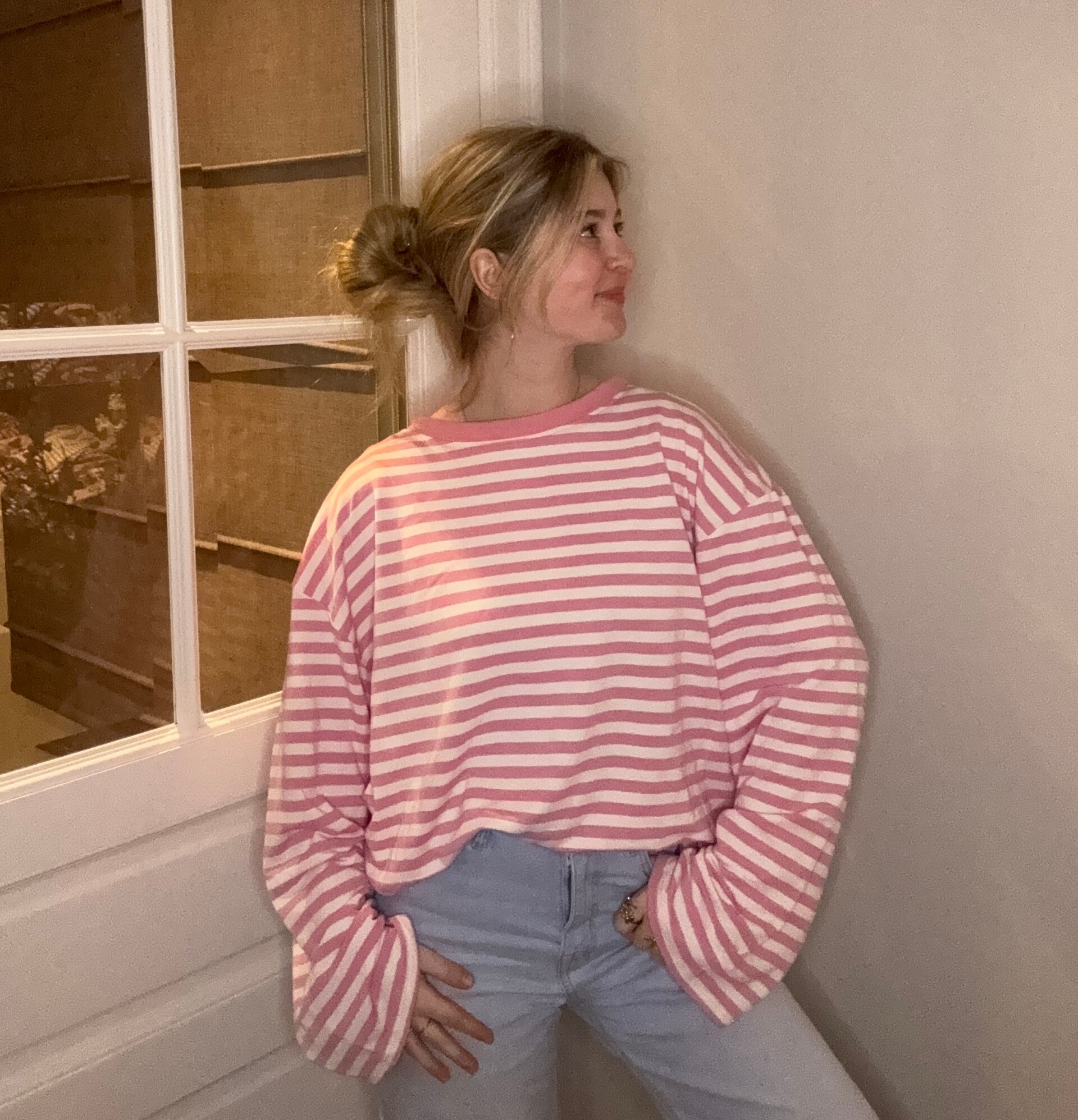 Evi long sleeve roos