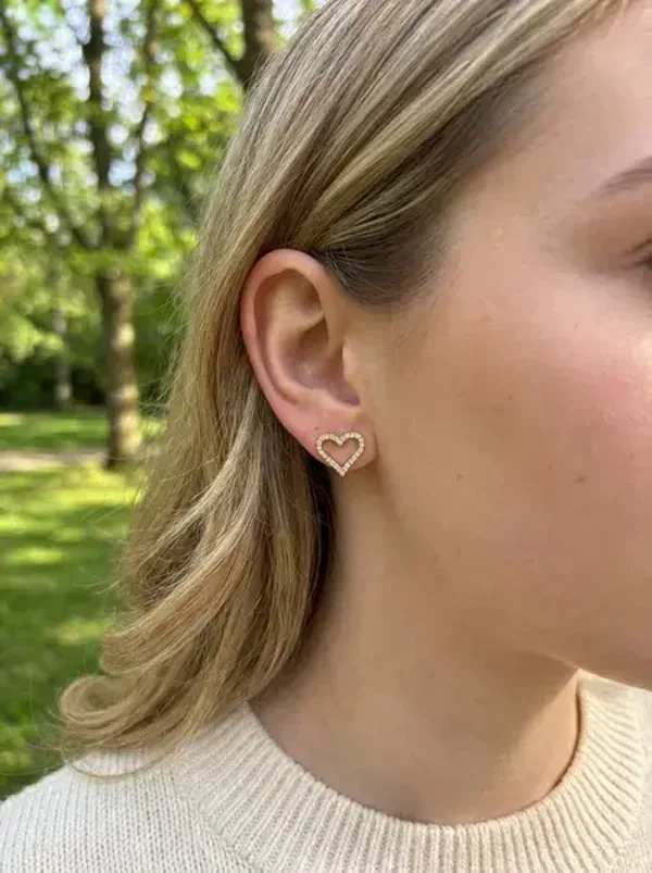 Leonora oorbellen goud