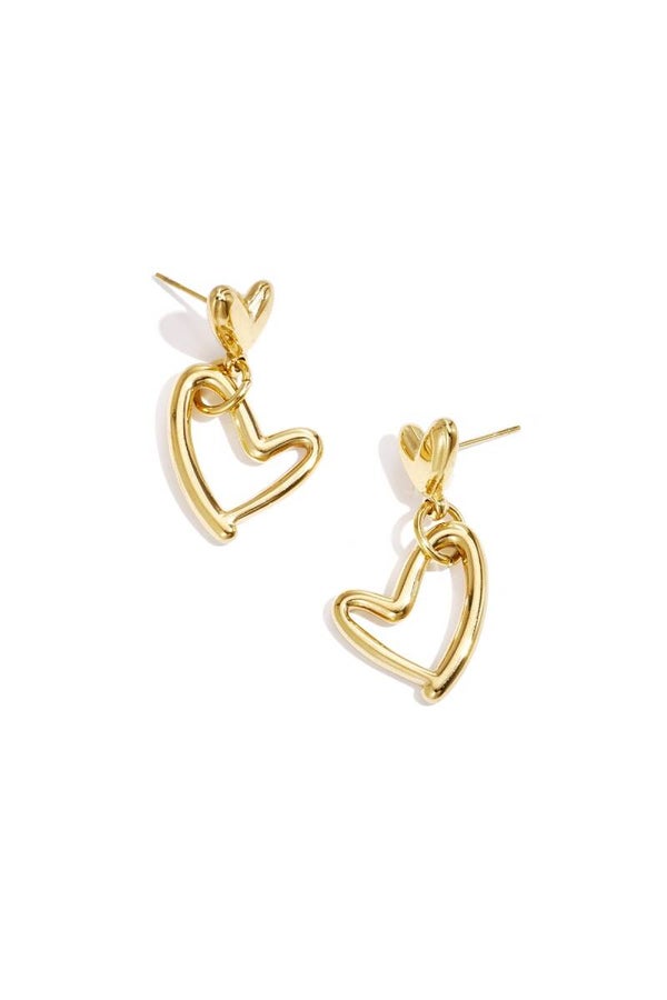 Vive oorbellen (goud)