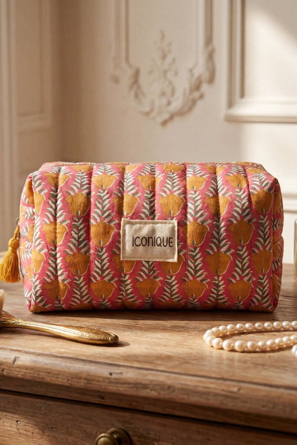 Coral bloom tasje groot