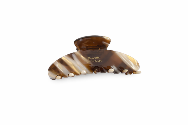 Sienna haarklem koffiebruin