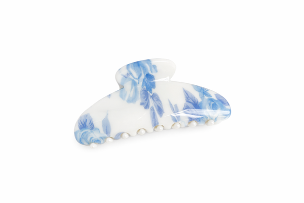 Marmo haarklem blauw