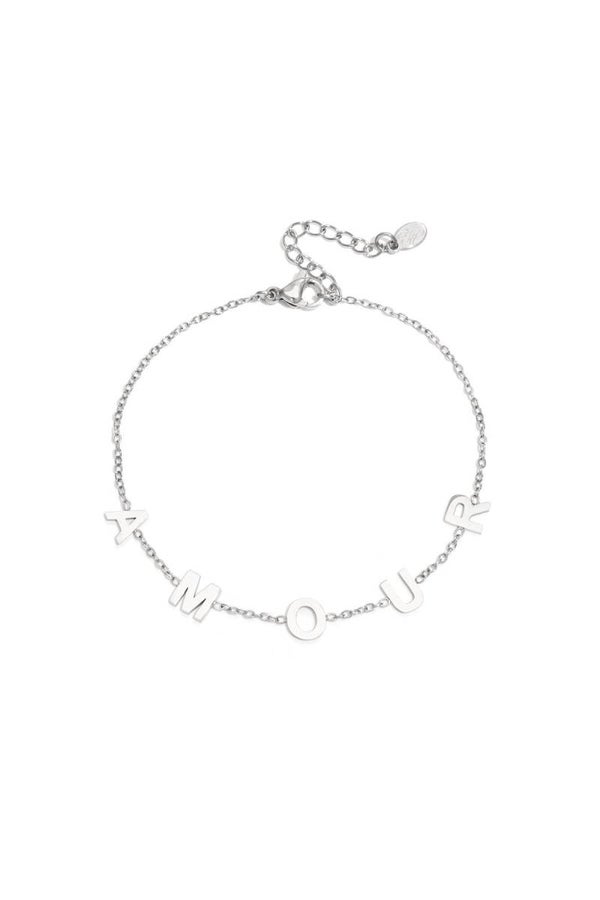Amour armband (zilver)