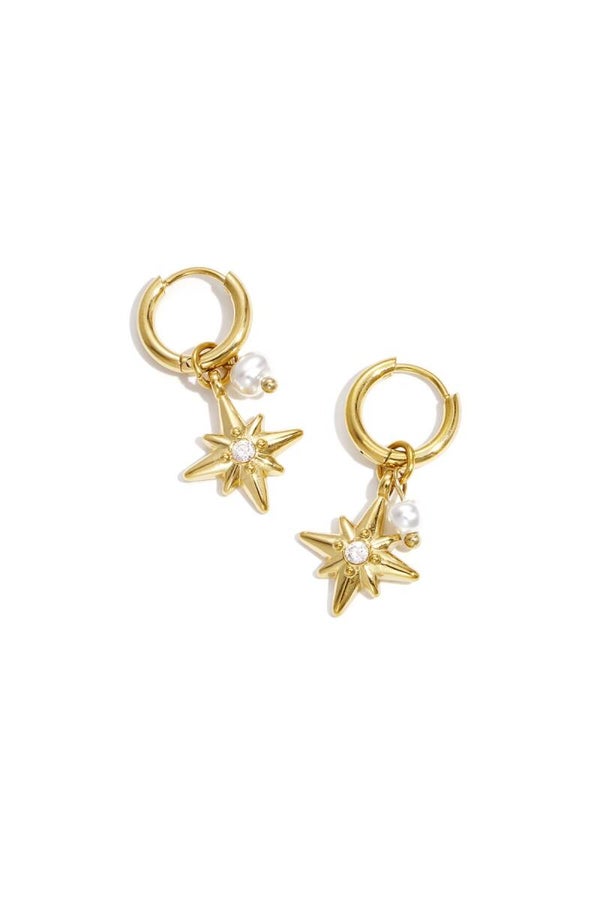 Ivy oorbellen (goud)