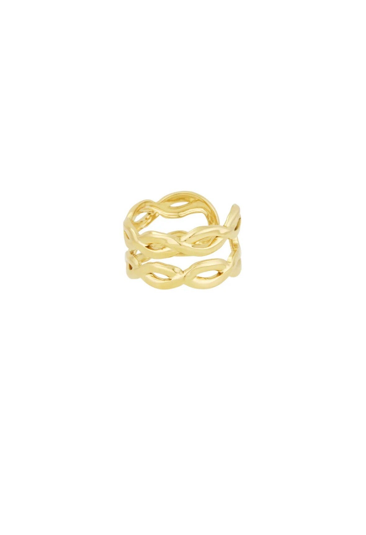 Swirl ring (goud)