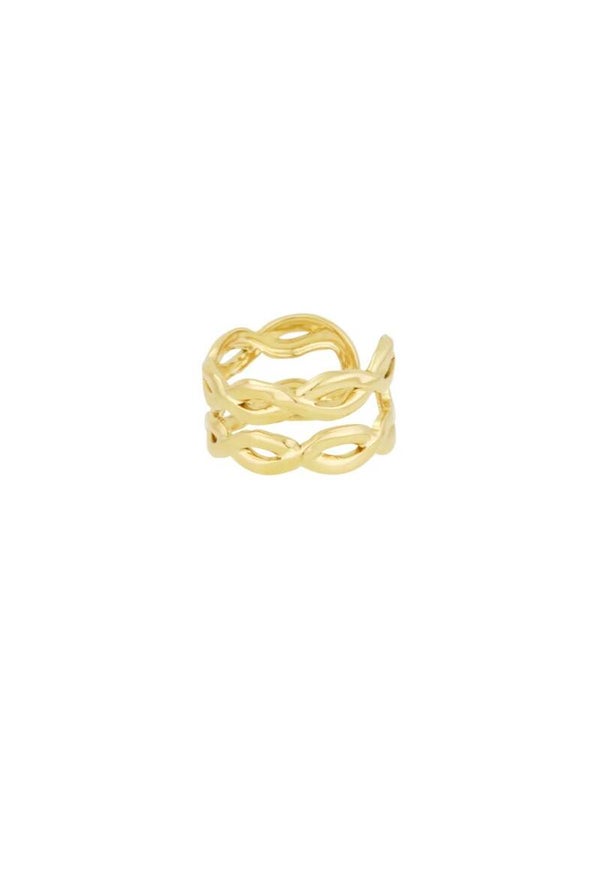 Swirl ring (goud)