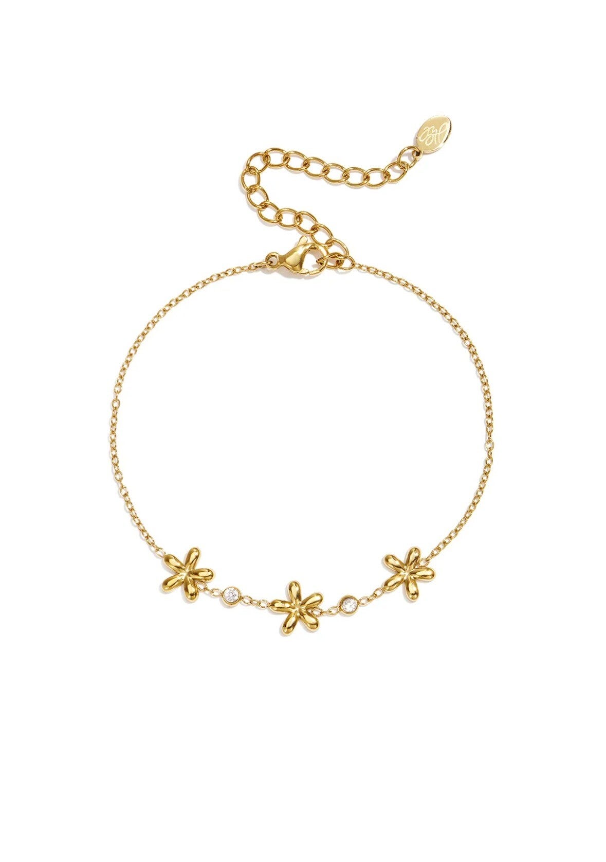 Madelief armband (goud)