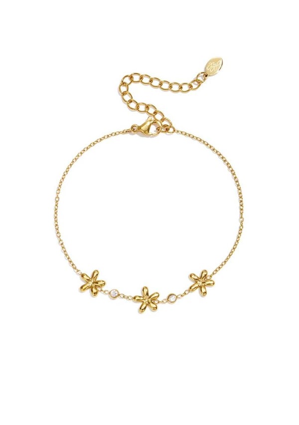 Madelief armband (goud)