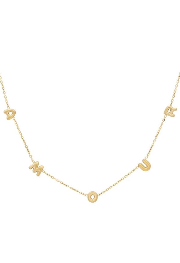 Amour ketting (goud)