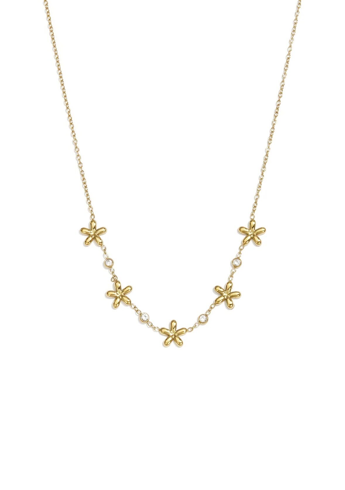 Madelief ketting (goud)