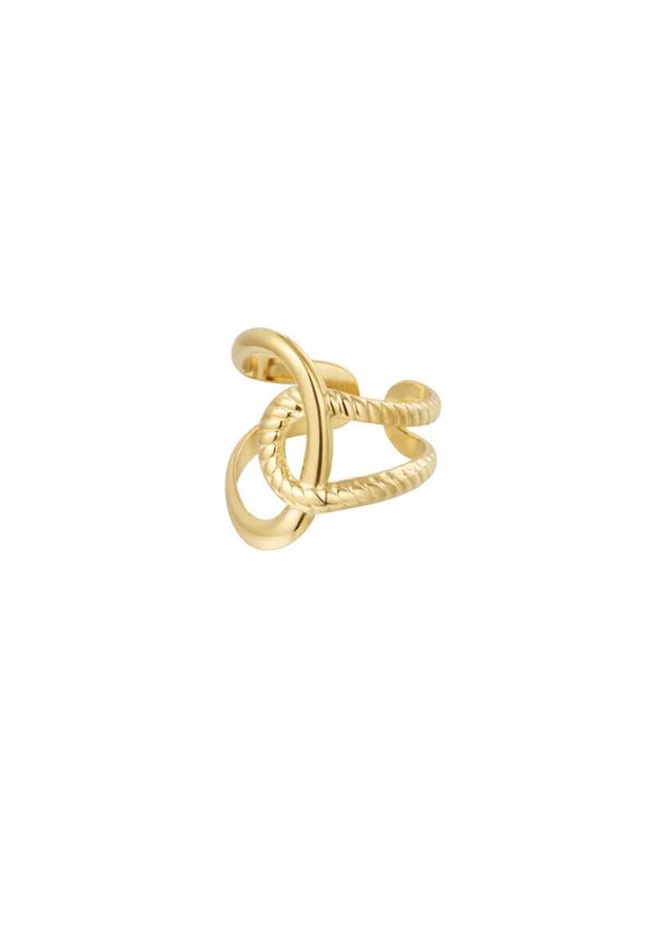Geknoopte ring (goud)