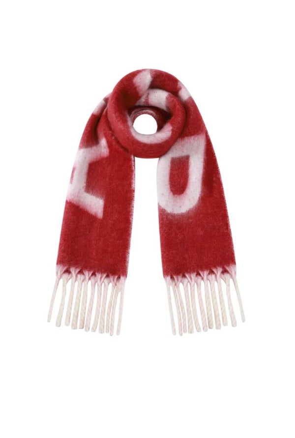 AMOUR sjaal rood