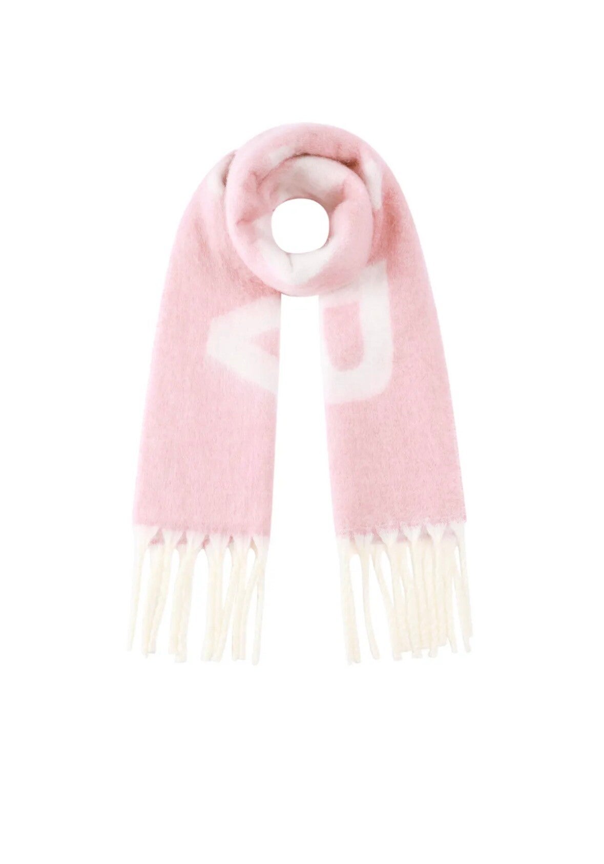 AMOUR sjaal roze