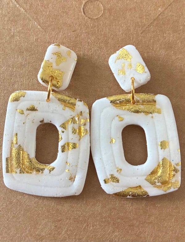 Boucle d’oreille polymère