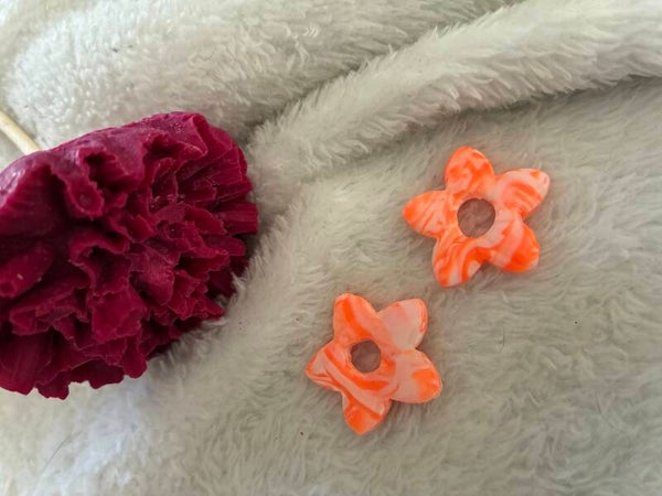 Pampilles orange fluo