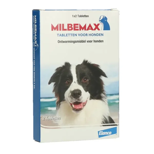 Milbemax Tabletten Puppy/Kleine hond <5kg 4 tabl.