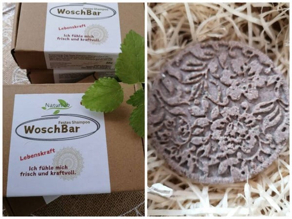 "WoschBar" - Festes Shampoo LEBENSKRAFT
