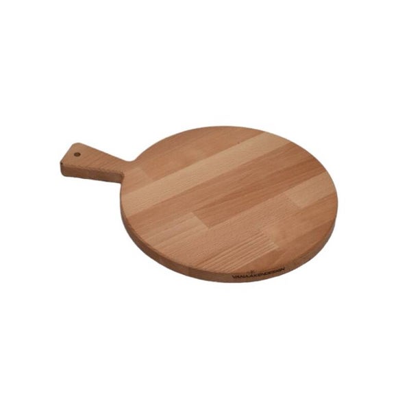 Snijplank - Borrelplank - Serveerplank Ø25cm  met handvat